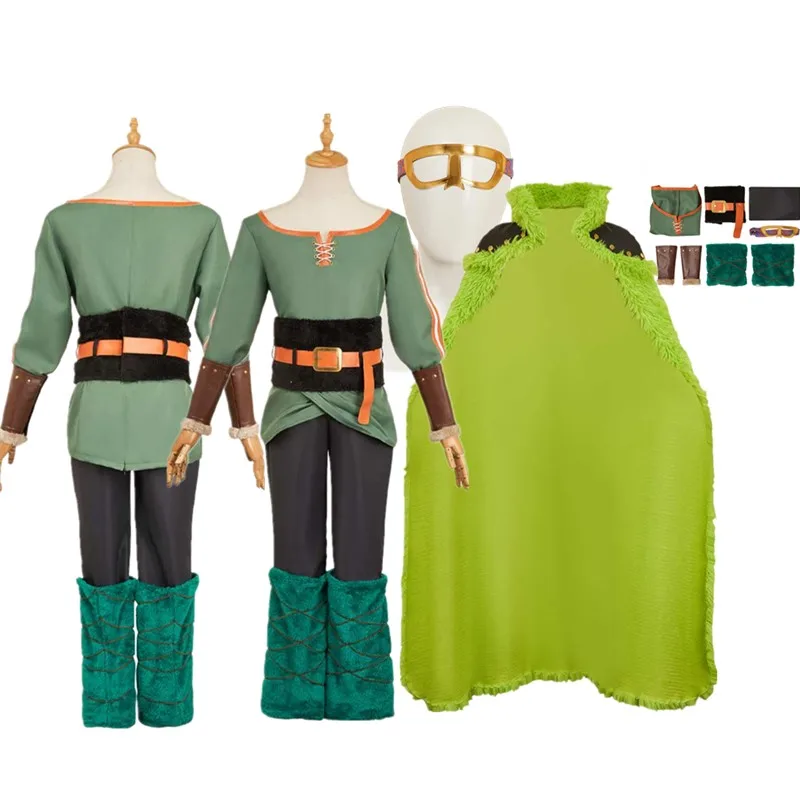 

Adult Zoro Cosplay Pirate Disguise Roronoa Costume Anime Elbaph Roleplay Top Pants Cloak Outfits Halloween Carnival Party Suit