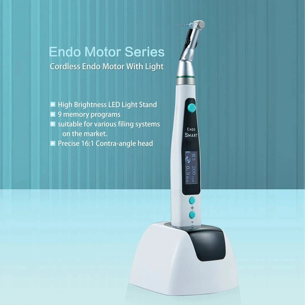 Dental Endo Motor Endodontic with LED Light Endodontic Treatment Root Canal Therapy Instrument Dental Localizador Apical Tools