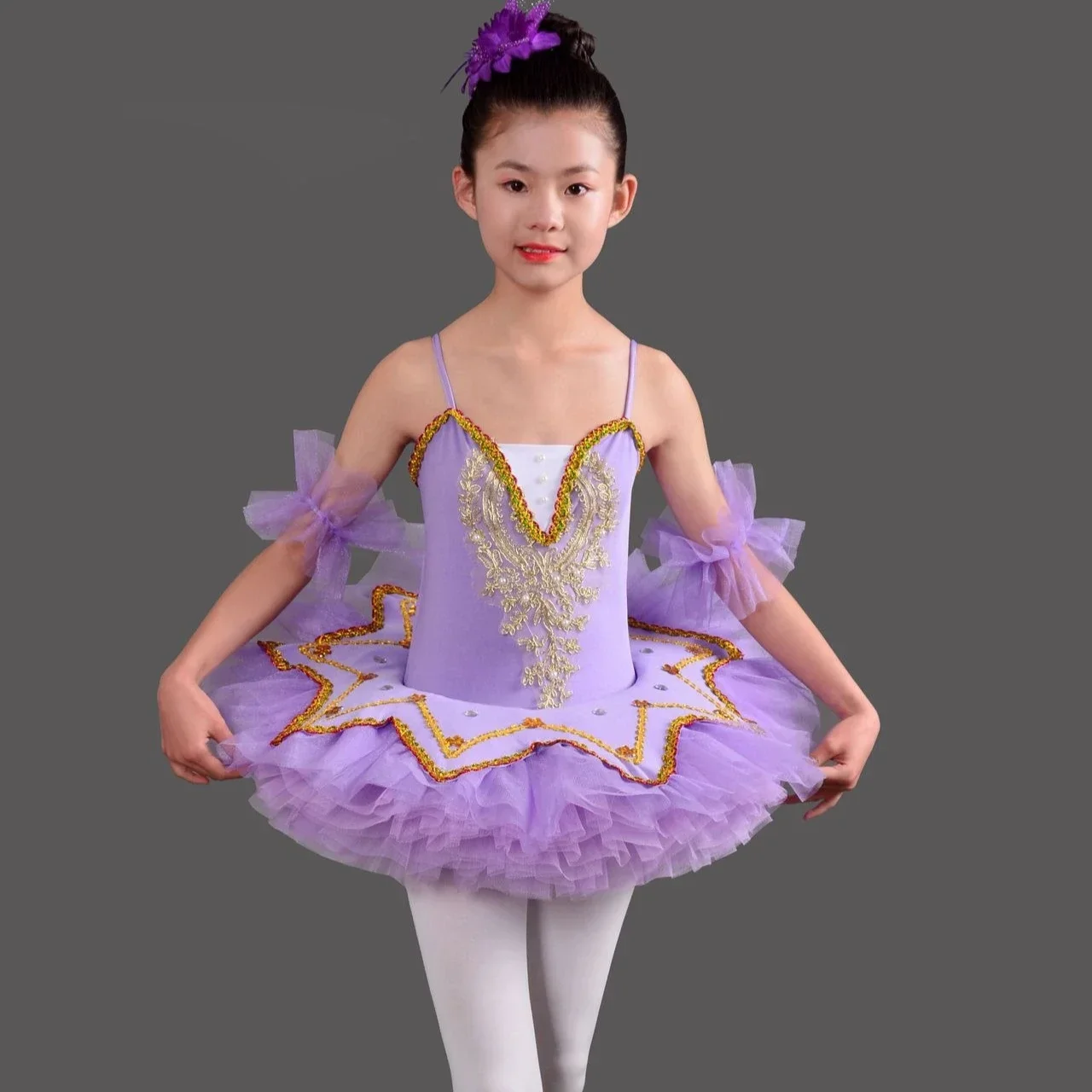 

Ballet Performance Tutu Dress Girl Princess Kids Outfit Summer Girls Dresses Children Clothing Vestidos Baby Stage Dance Costume