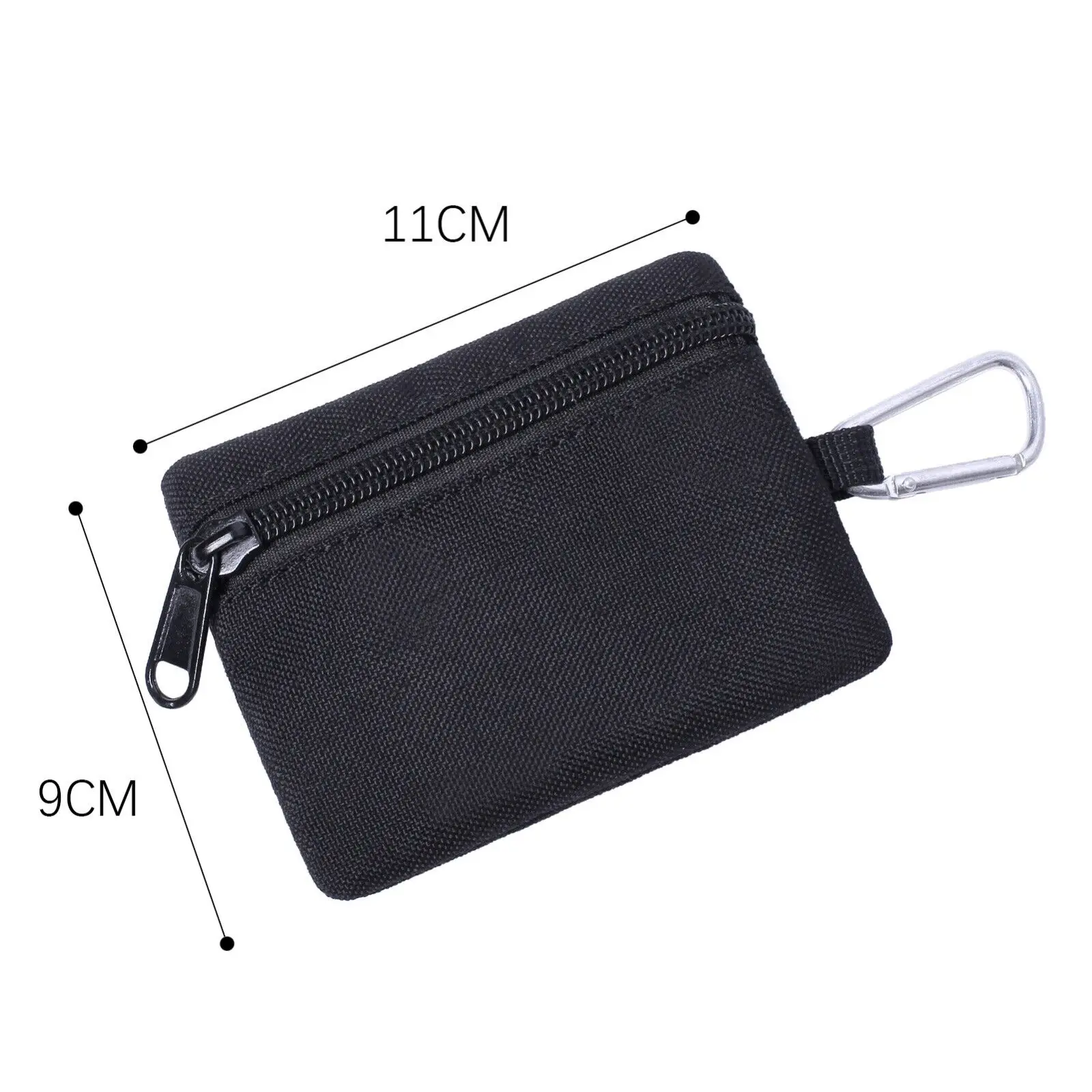 Outdoor Mini Key Pouch Portable Edc Gadgets Key Wallet Travel Zipper Belt Bag Tactical Purses Hunting Hiking Waist Wallet