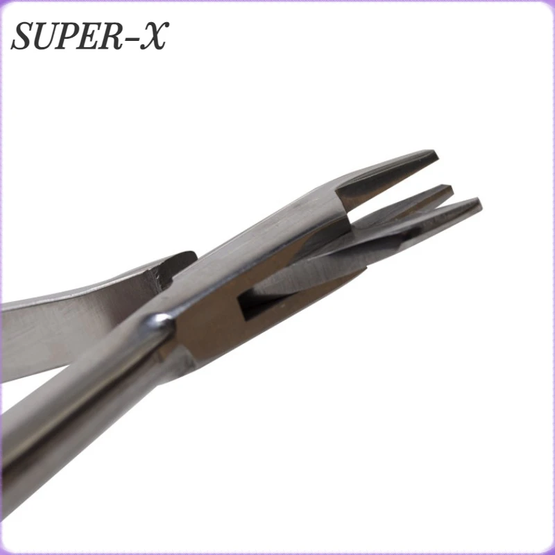 1pc Dental Three-Prong Forcep Orthodontic Three Jaw Plier Shaping and Bending Ligature Steel Wire