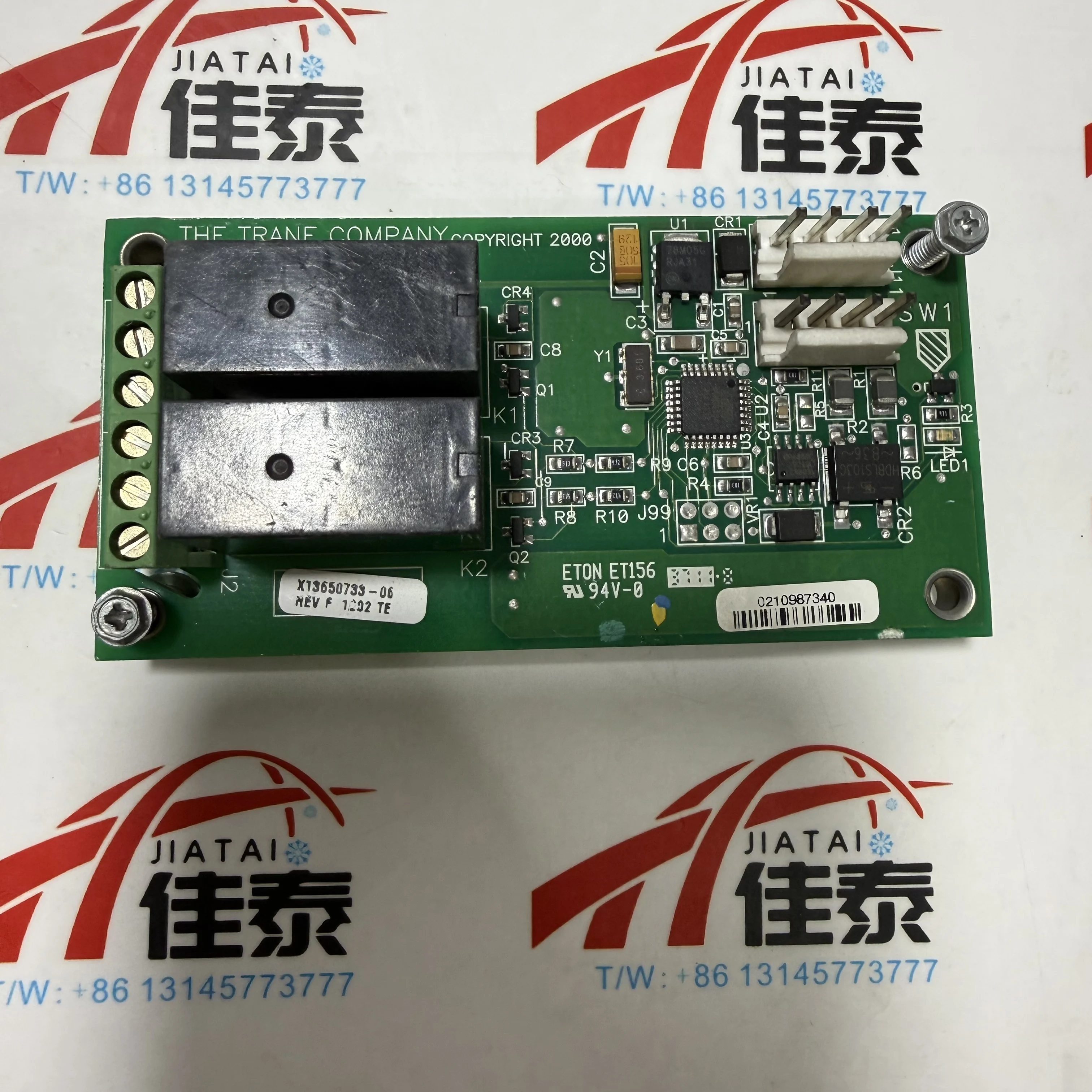 UCP3 Dual Relay Output Circuit Board Rev F X13650733-06 for Electronics And Automation