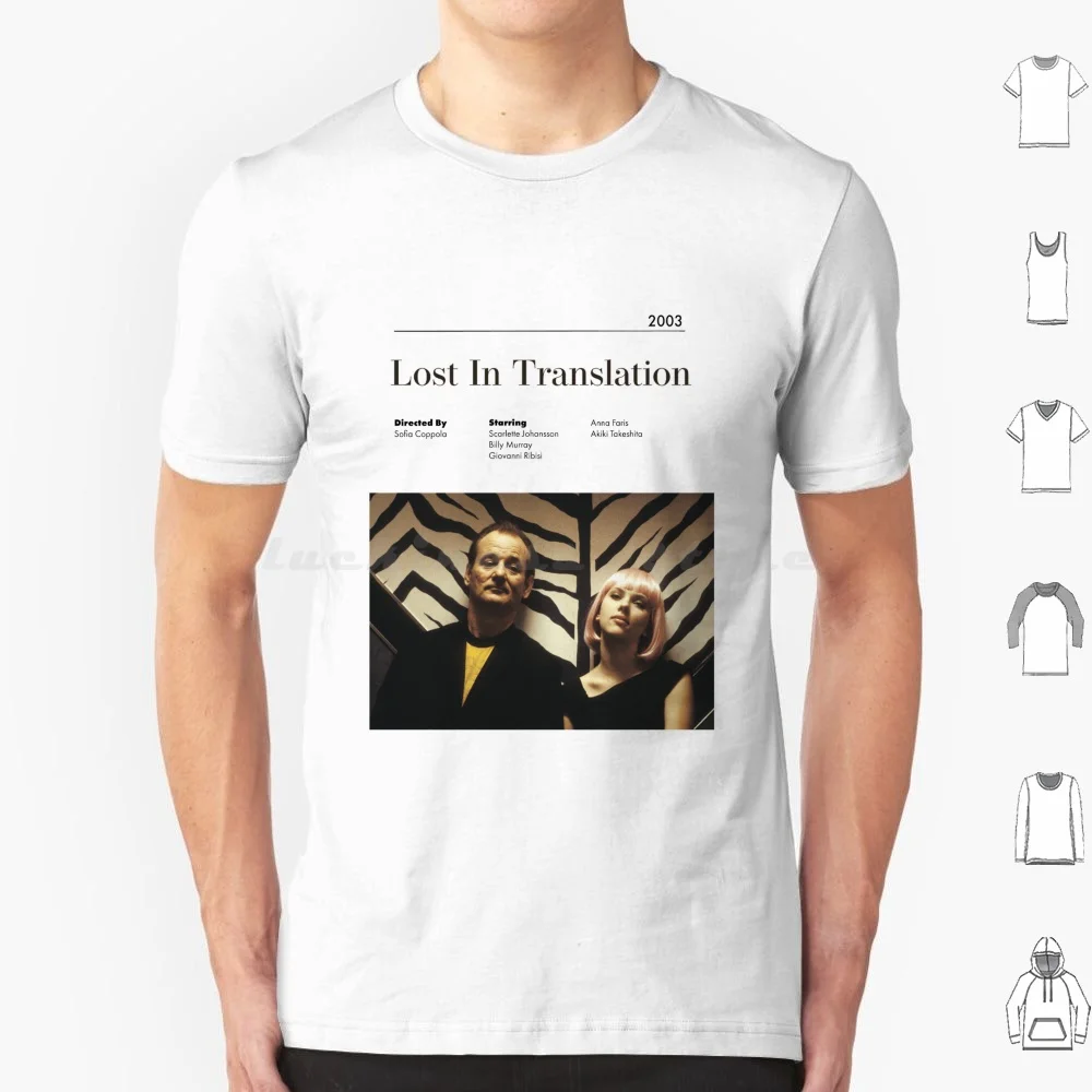 Lost In Translation Alternative Minimalist Movie Poster Sofia Coppola T Shirt Men Women Kids 6xl Lost In Translation Bill