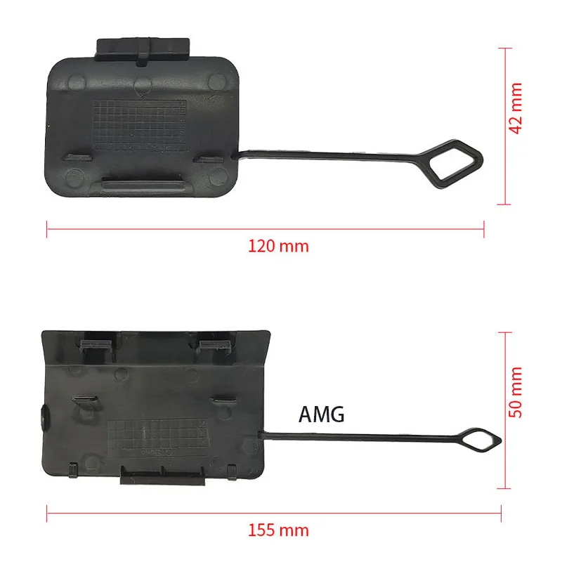 Rear Bumper Tow Hook Cover Cap 2128850326 for Mercedes Benz W212 E250 2011 2012 2013 For E300 E350 E550 E320 E500 E63 AMG