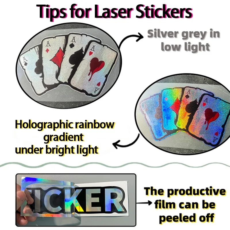 الخماسي أراد دراجة نارية ملصقات مقاوم للماء DIY بها بنفسك دراجة نارية خزان الوقود خوذة صندوق نافذة السيارة جذع الجسم دائم شارات الفينيل