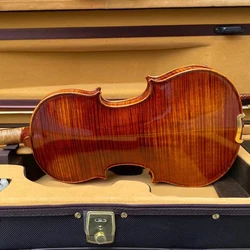 Strong tone! Violin 4/4 Stradivarius 1716 brown Italian Vintage Oil Varnish Professional musical instrument Violino free shippin