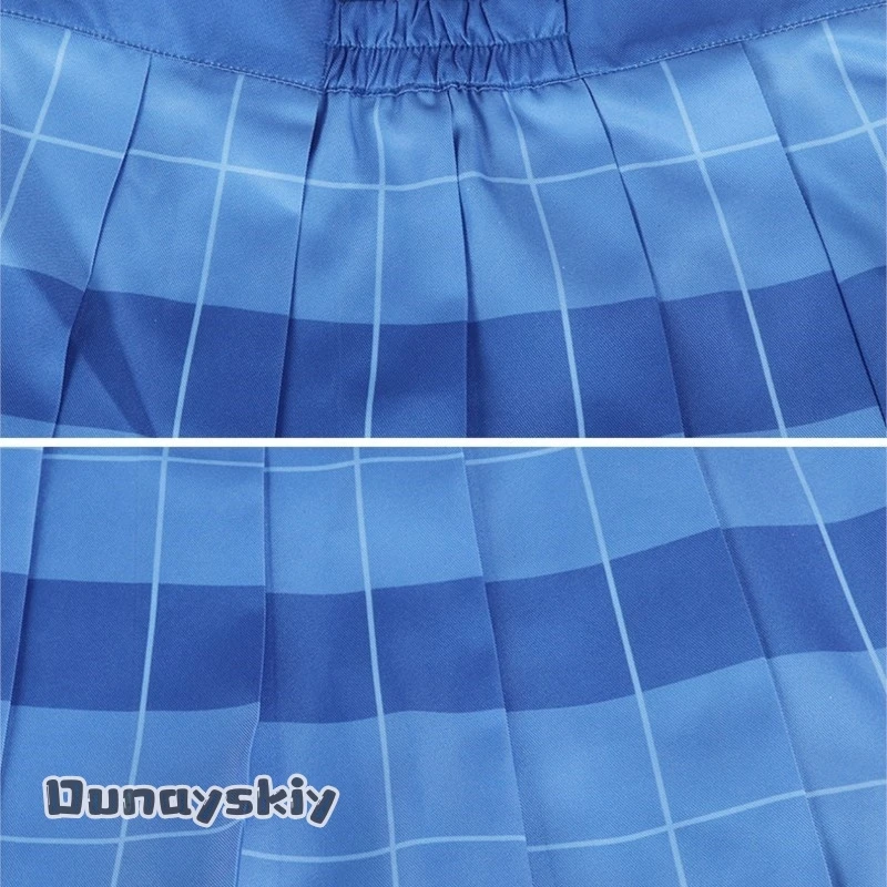 أزياء AChitose Is In The Ramune لزجاجة Yuuko Hiiragi Asuka Nishino التأثيرية {NinoNiko Cosplay} مجموعة السترة الجنسية مطوي منقوشة #5