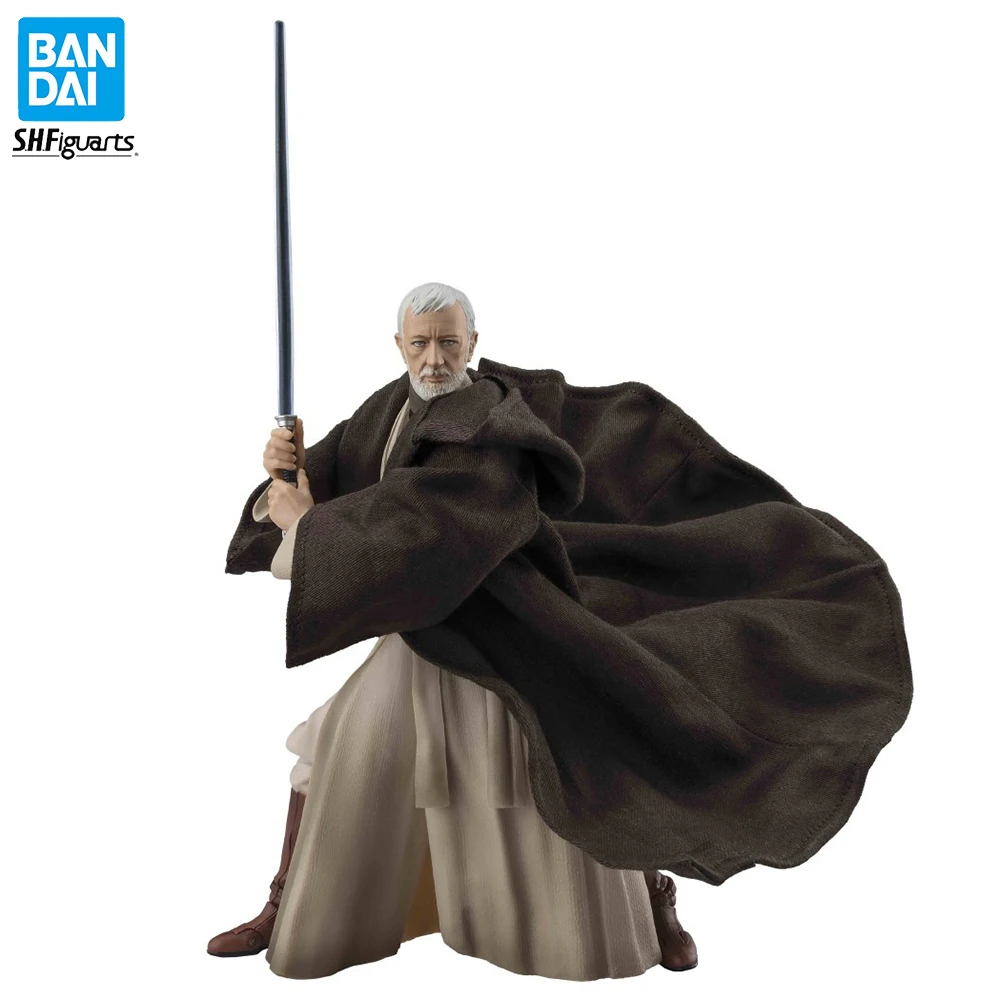 

[In-Stock] BANDAI S.H.Figuarts Ben Kenobi (Star Wars: A New Hope) Nice Collectible 15cm SHF Anime Action Figure Model Toys