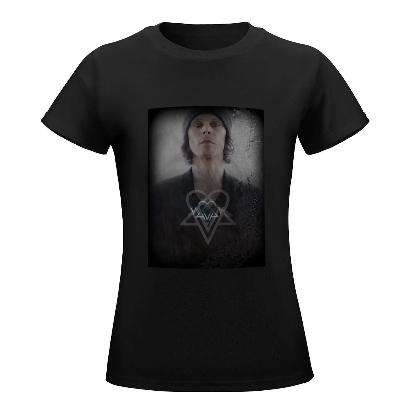 Ville Valo 2023 Neon Noir T-Shirt animal print shirt for girls summer clothes aesthetic clothes vintage clothes Women's t-shirt