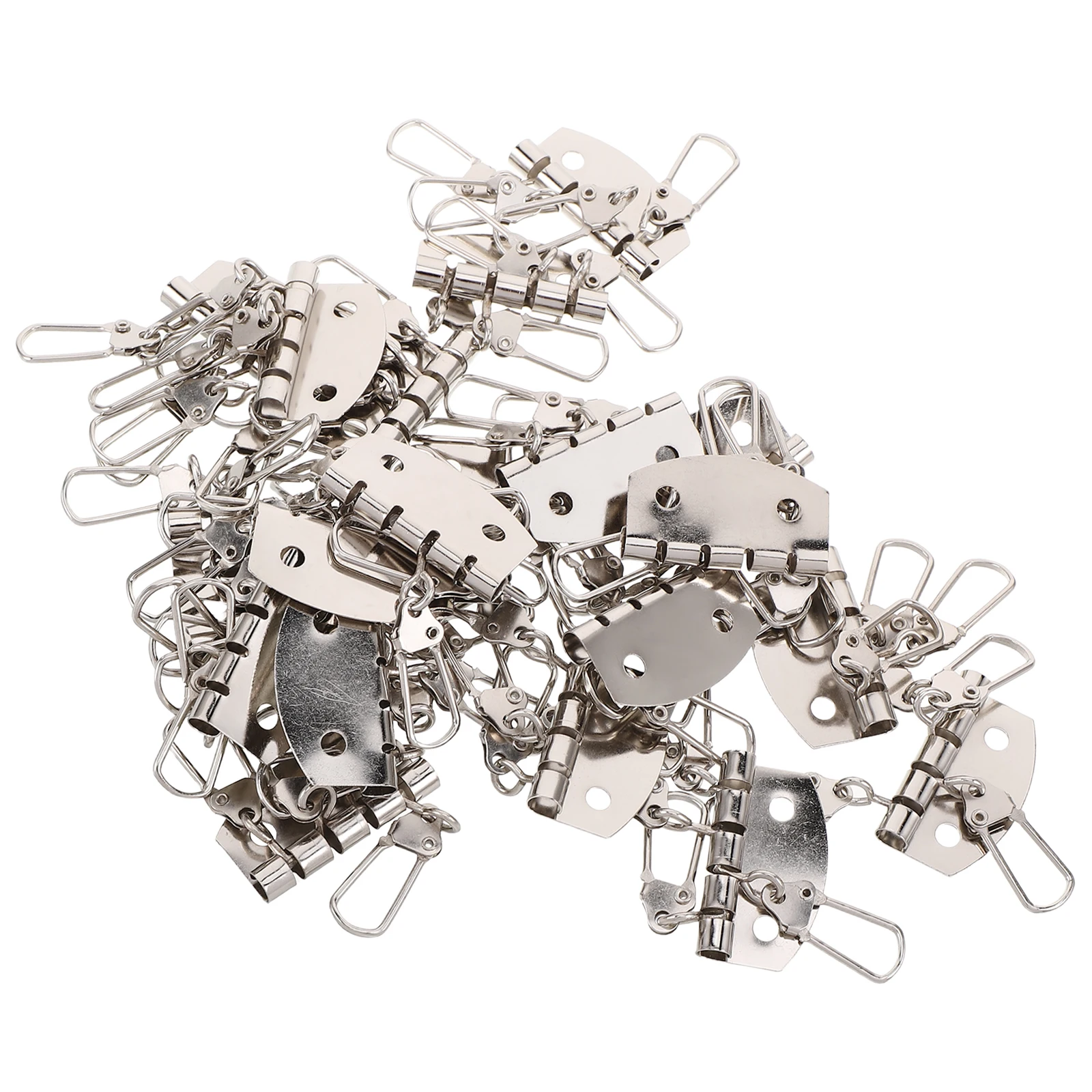 

20Pcs Vintage Alloy Key Holder Keyring Clip Organizer Thickened Design for Home Office Car Bag Making Accessories Metal Keychain