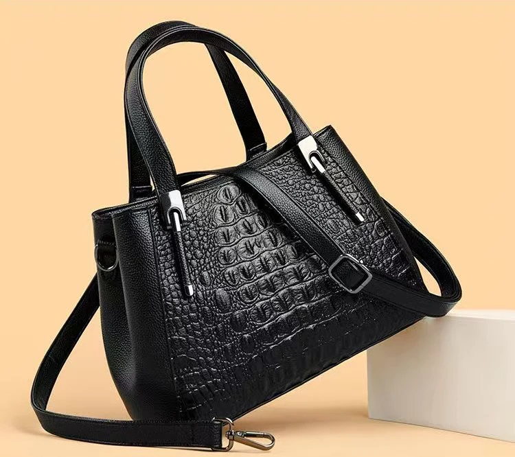 

2026 New Fashion Alligator Women Handbags European Designer Leather Ladies Shoulder Bags Female Girl Brand Luxury Crossbody Bag