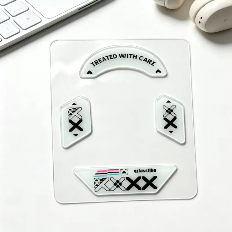 Glass Mouse Skates for Logitech G903 Mouse Feet Pads Smooth Durable Slim 2.5D Curved Edge Mouse Accessories