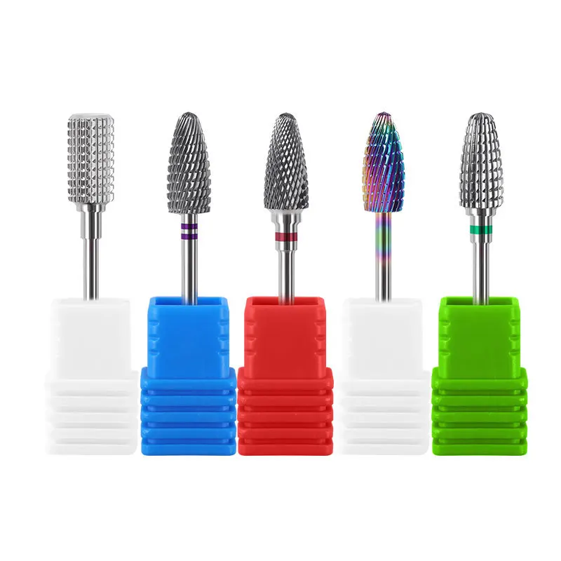 Manicure Tungsten Steel Polishing Head Nail Drill Bits Replacement Nail Polishing Head Polishing Head Pedicure Manicure Tools Fo