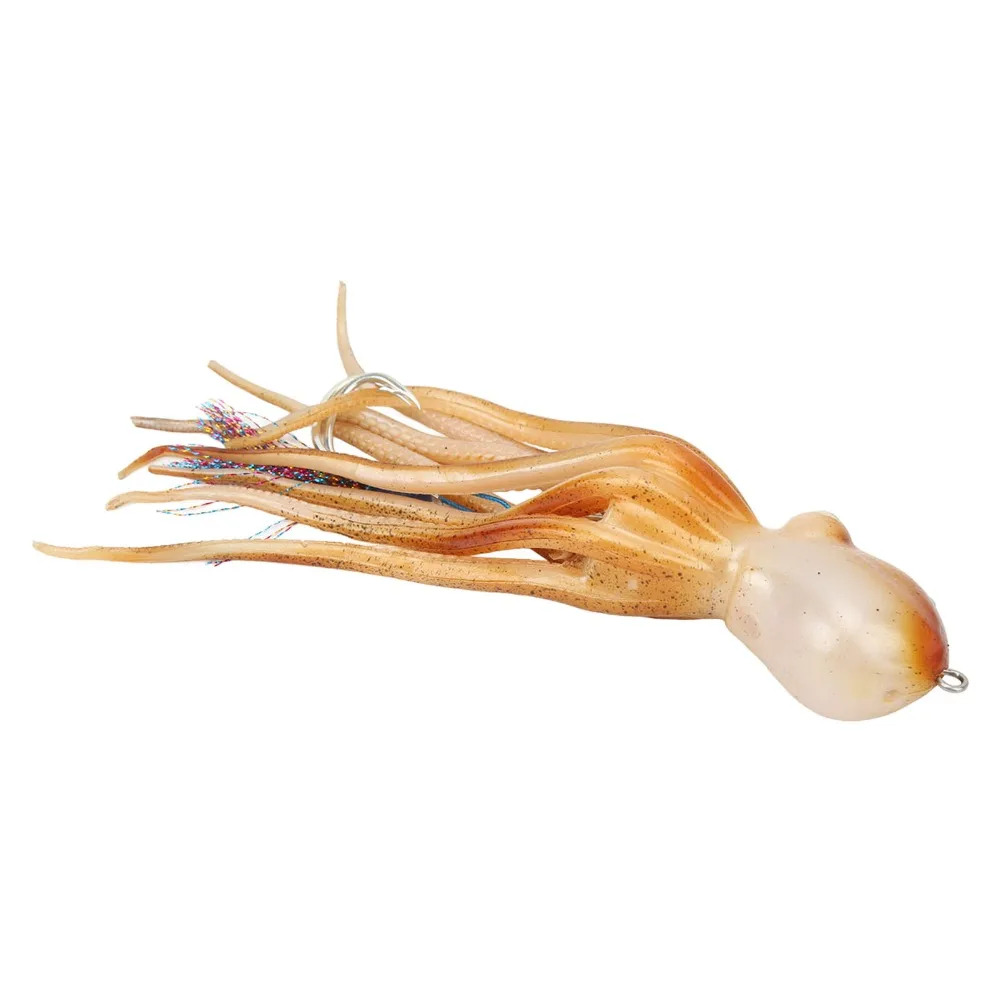 

Прочные имитационные приманки-осьминоги из ТПЭ, 250 г, мягкие джиги-осьминоги с 10 чернильными пластинами, джиги-кальмары для морской рыбалки