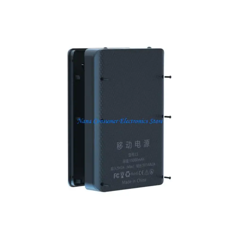 G7NE Detachable Holder for Case DIY for Shell 18650 Dual USB Battery Holde