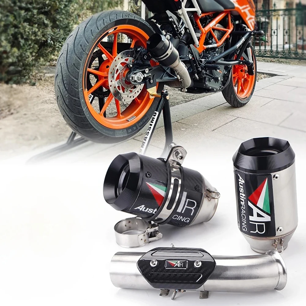 Motorcycle Exhaust Pipes Decal Sticker 3D Heat-resistant Muffler Arrow Sticker For SC Project Termignoni Austin Racing Yoshimura