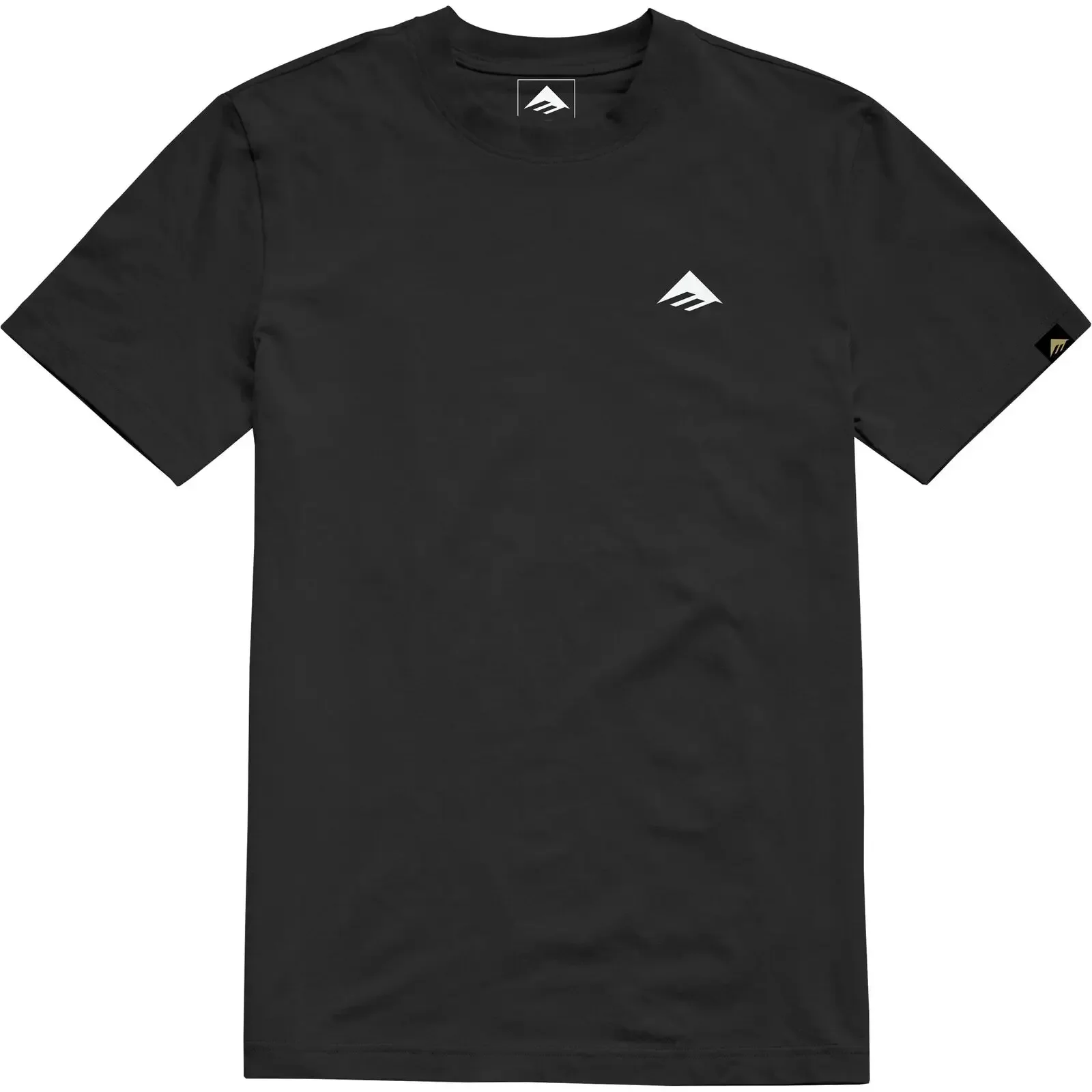 Emerica Triangle Staple Mens T-shirt - Black All Sizes