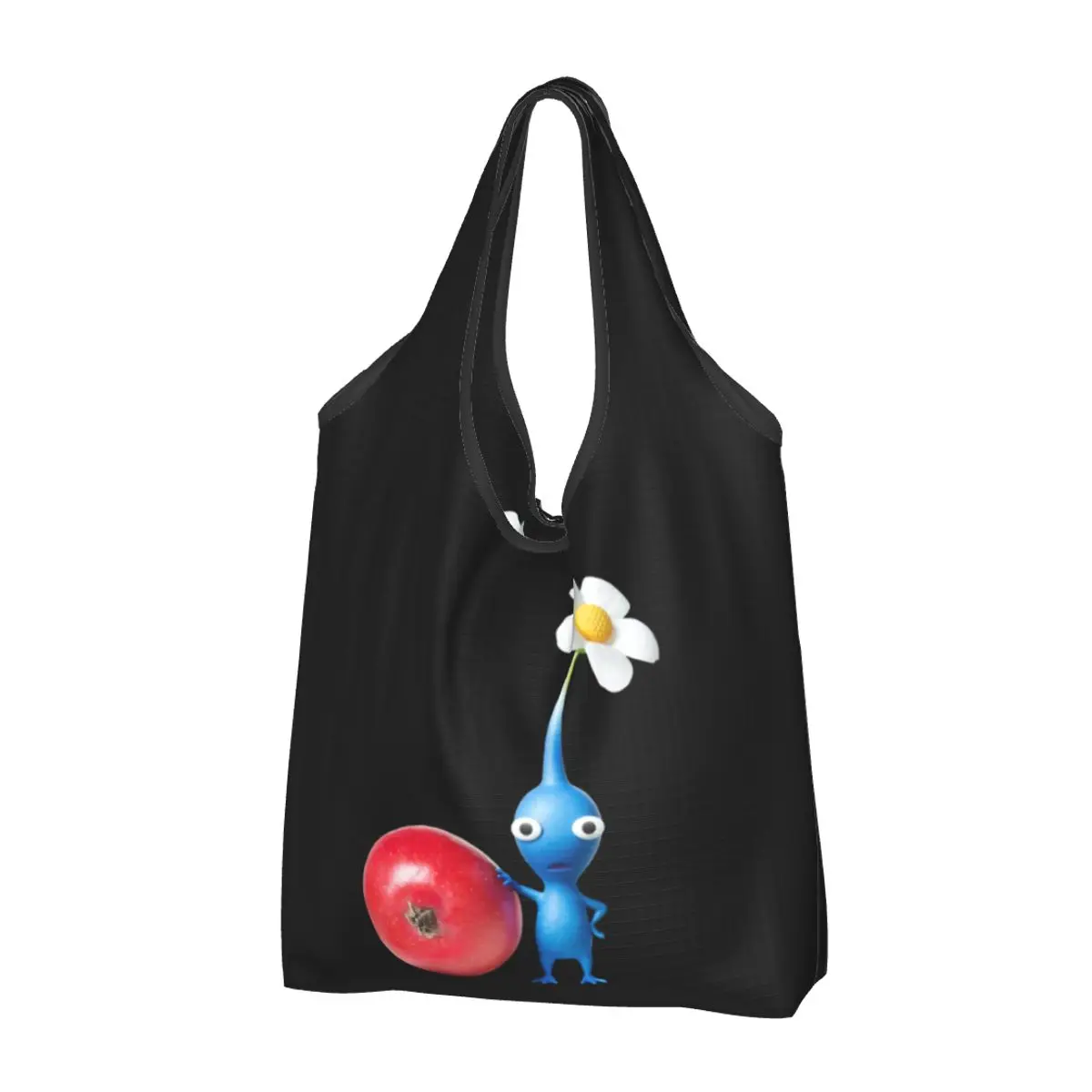 

Pikmin Портативная сумка-тоут для покупок Многоразовая сумка для покупок Бакалея Сумка на плечо