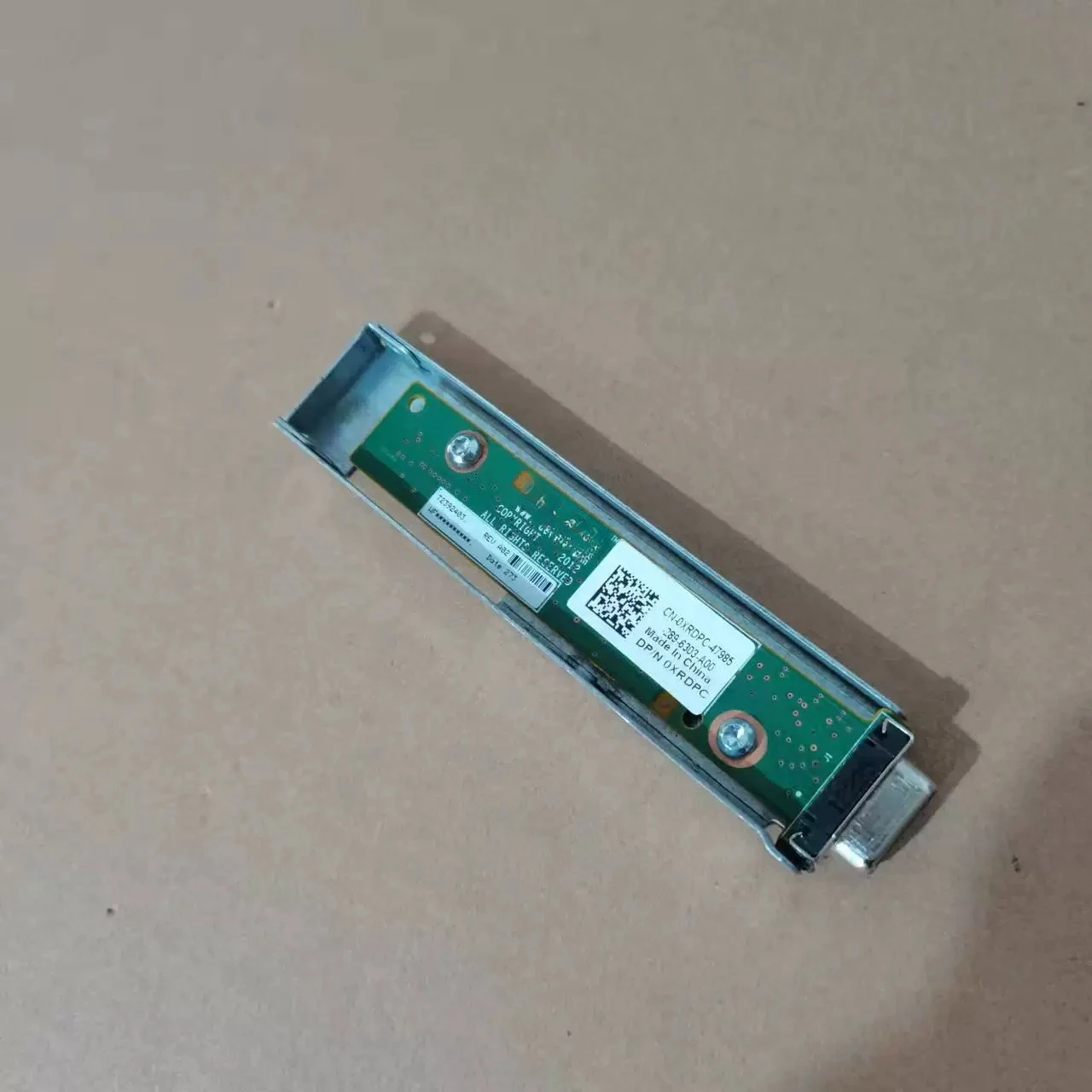 

For Dell PowerEdge R620 R420 R320 8-disk server front VGA small board XRDPC