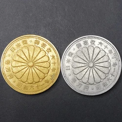 Japan Showa 61st year 10000 yen Sunrise Peace Gold/Silver coin Collection commemorative  Replica old money Medal home decor Gift