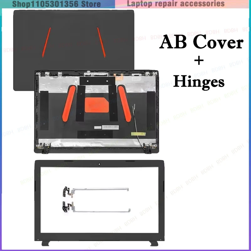 New For GL553 FX553 ZX553 FZ53 FX53 KX53 Metal Laptop LCD Back Cover Front Bezel Palmrest Bottom Case Hinge Replace Cover