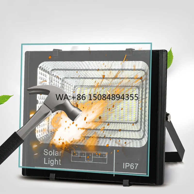 High Quality 40W LED Solar Flood Lights IP65 Waterproof Stadium Outdoor Remote Control