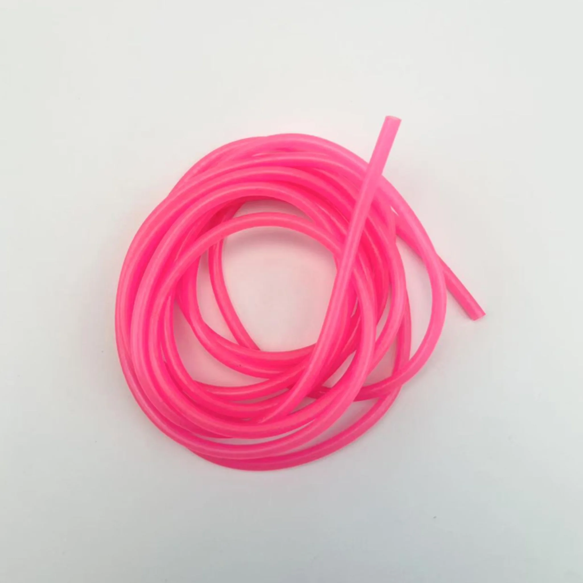 Tuyau de pêche lumineux en Silicone, 0.8/1/1.5/2mm, Tube Anti-plate-forme, manchons de plate-forme, pêche en haute mer, outils de matériel pour poissons