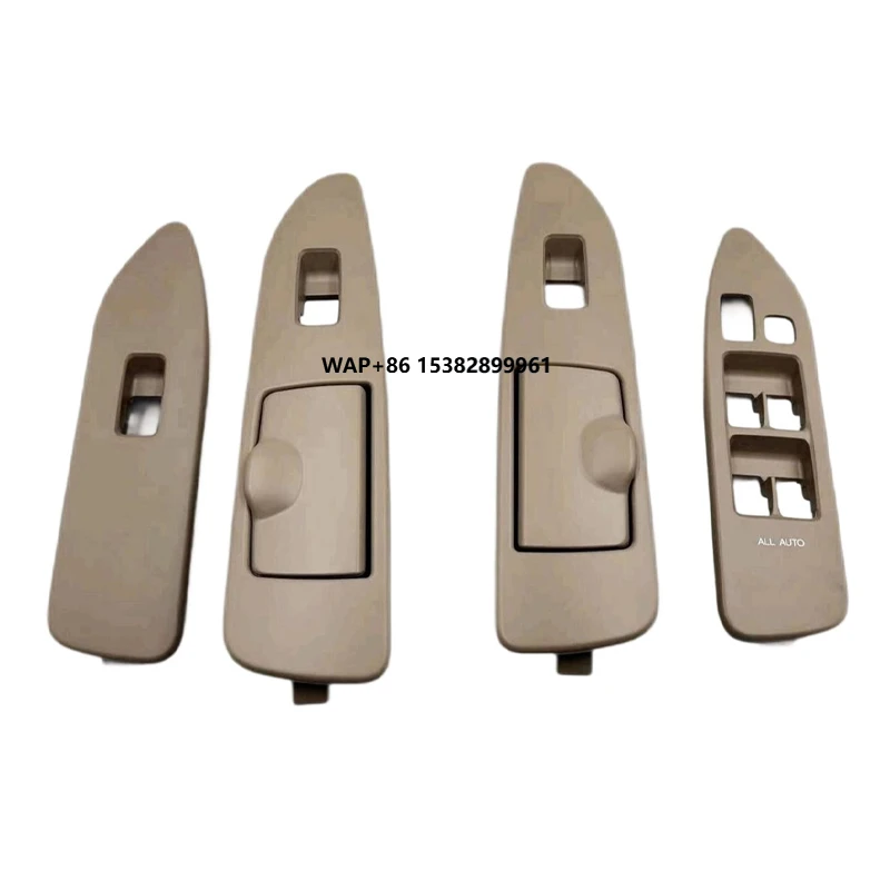 ABS Interior Accessory Kits for Land Cruiser FJ100 LC100 98-07 Door Inner Panel Cover Window Switch Armrest Panel