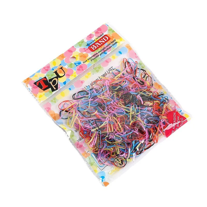 Pet Grooming Dog Headwear Dogs Teddy York Rubber Band Does Hair Pet Rubber Band Disposable Rubber TPU about500pcs