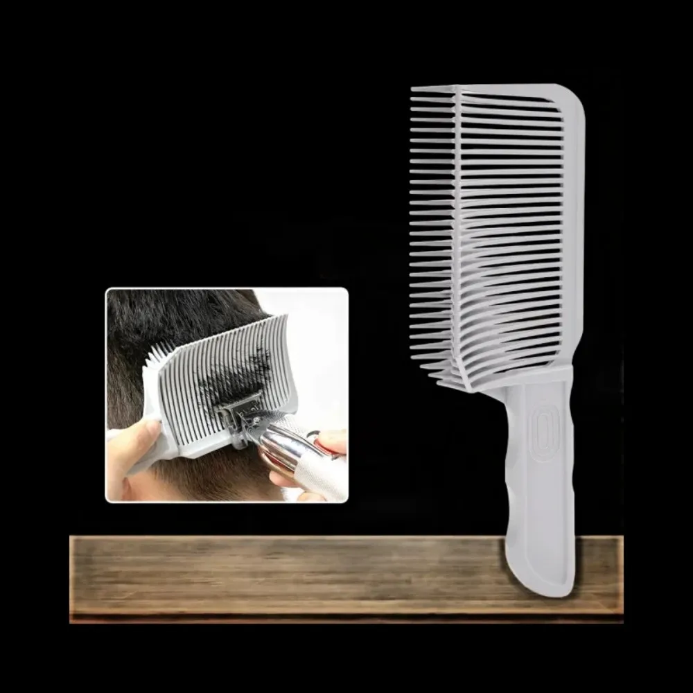 1 Uds peines para el cabello peluquero profesional peine para desvanecimiento mezcla cortapelos peine para cortar el cabello peines para desvanecimiento diseño de arco cepillo de posicionamiento