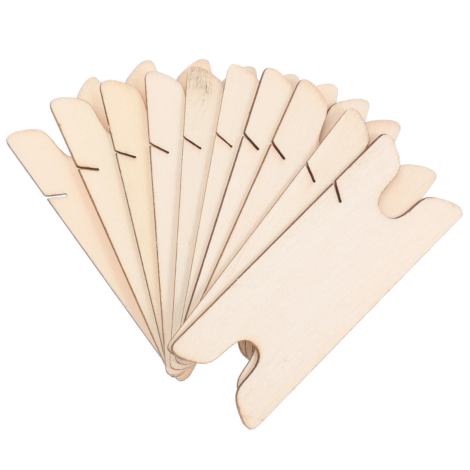 

10Pcs Wood Weaving Shuttles Lightweight Portable Sticks for Tapestry Loom Weaving DIY Crafts Strap and Scarf Making Kit Tools