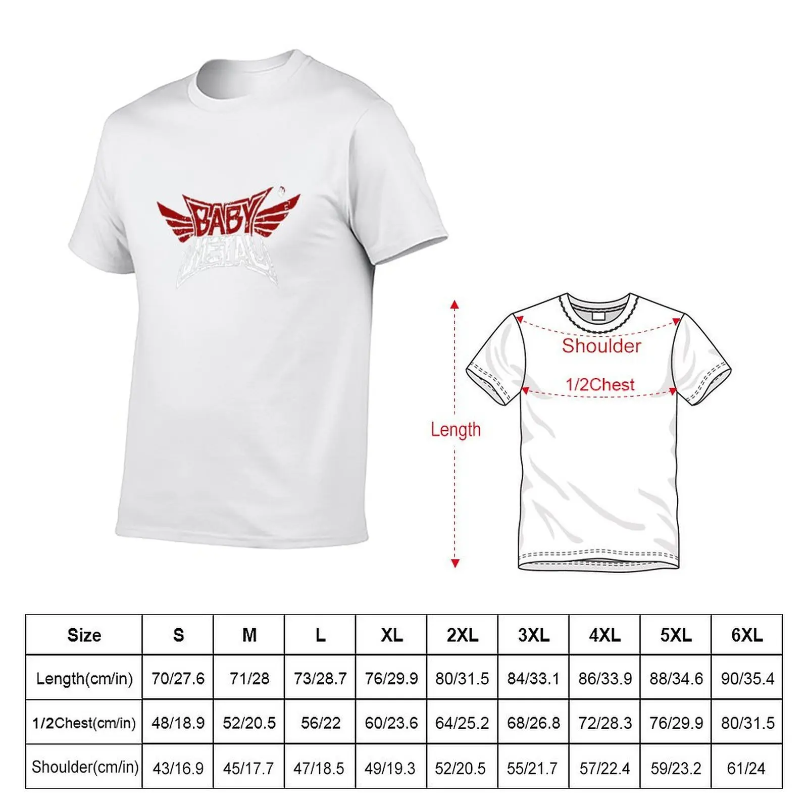 Babymetal Merchandise T-Shirt g man t shirts for men t shirt man cotton T-Shirt