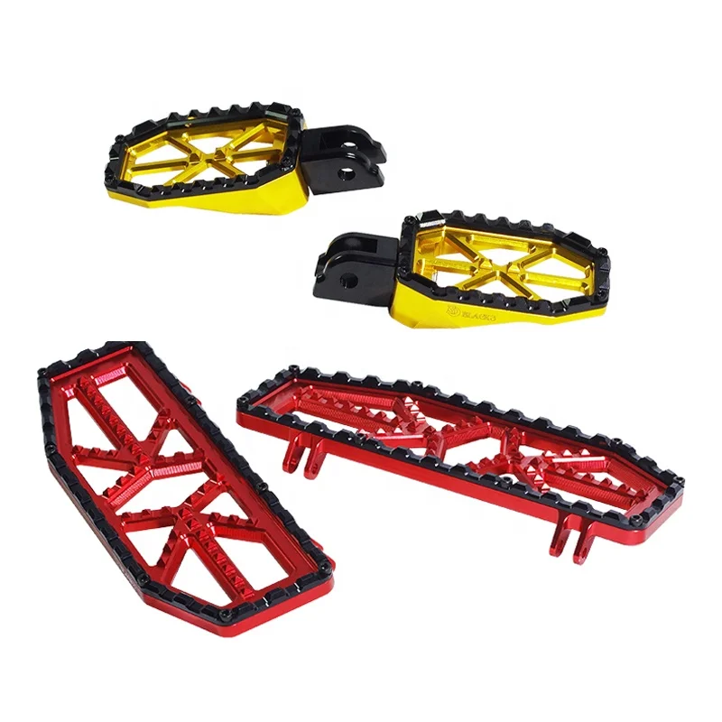 

STLF Black3 Motorcycle Accessories Foot Pedal Suitable for Touring-FLH/Softail- FL/FX Modified Motorcycle Foot Pegs Back Foot P