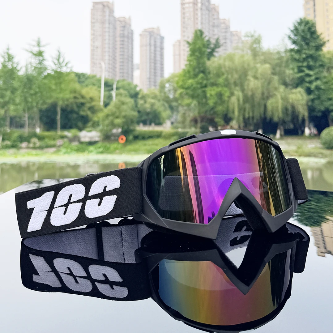 

High Quanlity Motocross Goggles Windproof Sandproof Cycling Motorcycle Glasses HD Lenses UV400 Protection Moto Glasses For Men