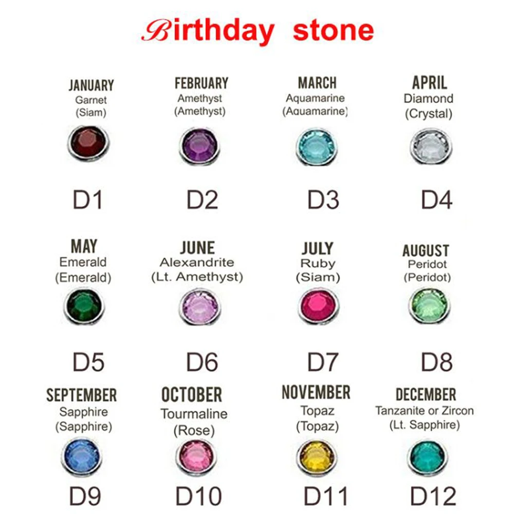 Customized Eternal Ring and Birthstone Personalised Name Necklace For Woman  Stainless Steel Personalized Jewelry