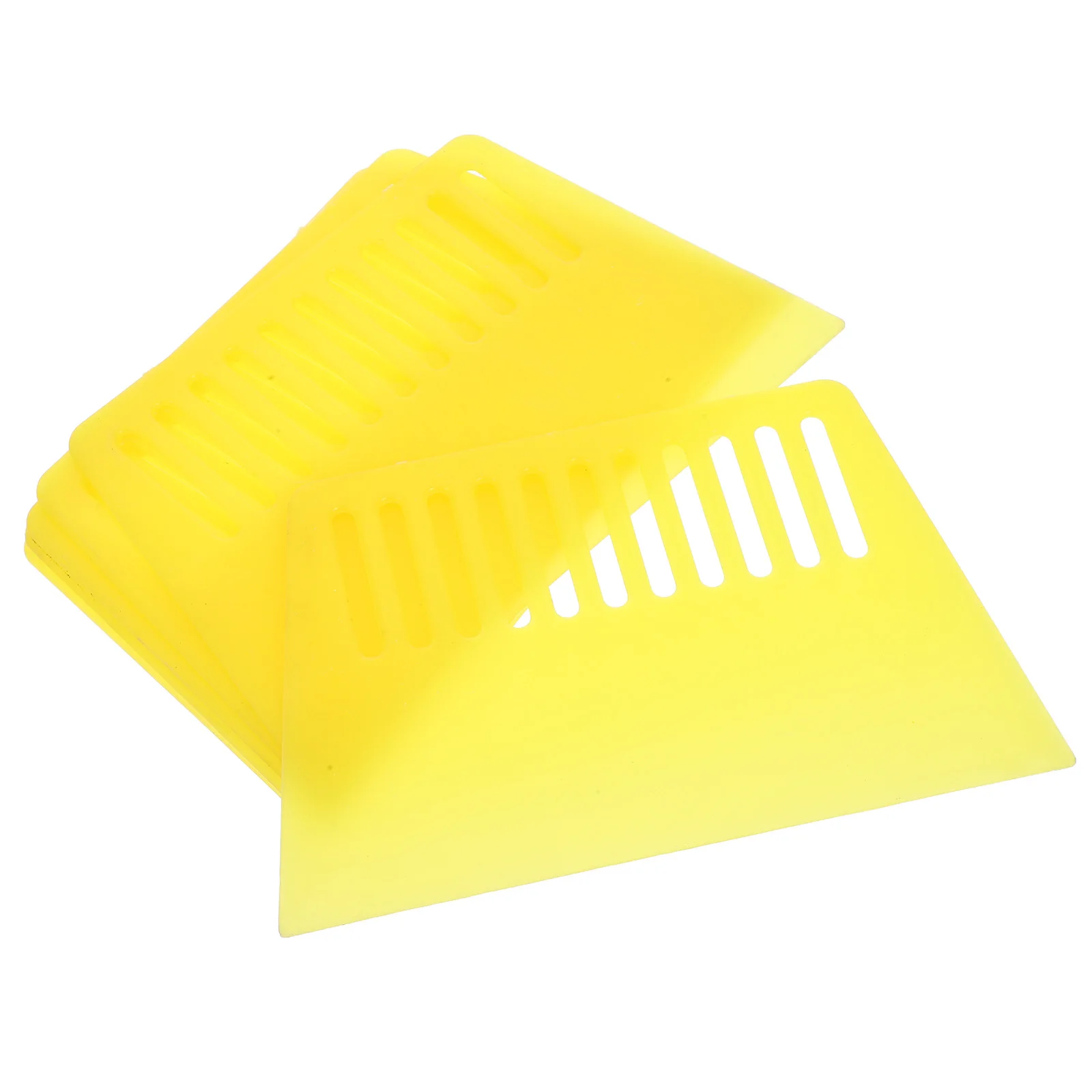 6pcs Paint Scraper Multifunctional PVC Wall Putty Smoother Home Improvement เครื่องมือ ERGONOMIC Handle วอลล์เปเปอร์ Remover ชั้น