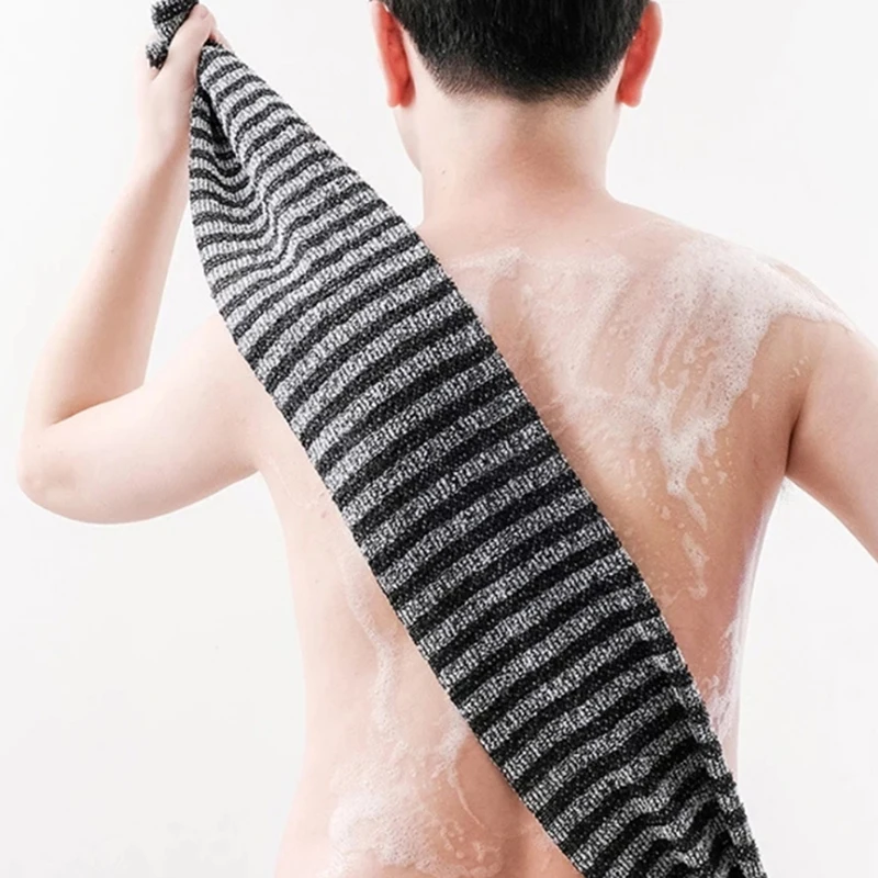 1Pc Japanische Reiben Waschlappen Bad Nylon Handtuch Pinsel für Zurück Handtücher Peeling Peeling Dusche Schwamm Körper Bad Zubehör