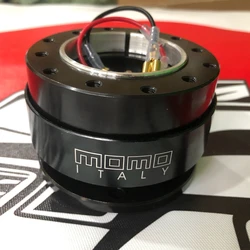 Volante Universal MOMO Racing JDM, adaptador de cubo de liberación rápida, Kit Boss, liberación rápida