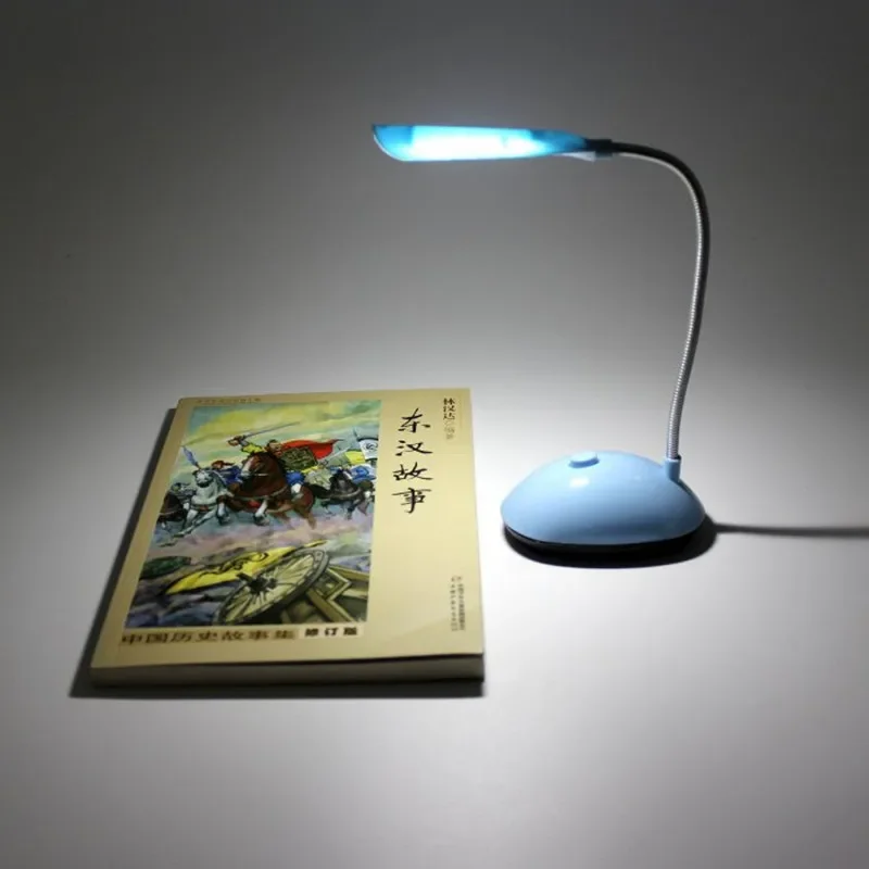 Foldable LED Desk Lamp Dimmable Touch Table Lamp 4.5V AAA Battery Children Student Study Reading Eye Protection Portable Lamp