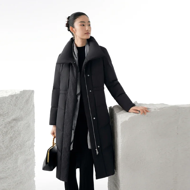 

BOSIDENG 2024, новый пуховик для женщин, теплая зимняя куртка, зимняя утепленная теплая куртка