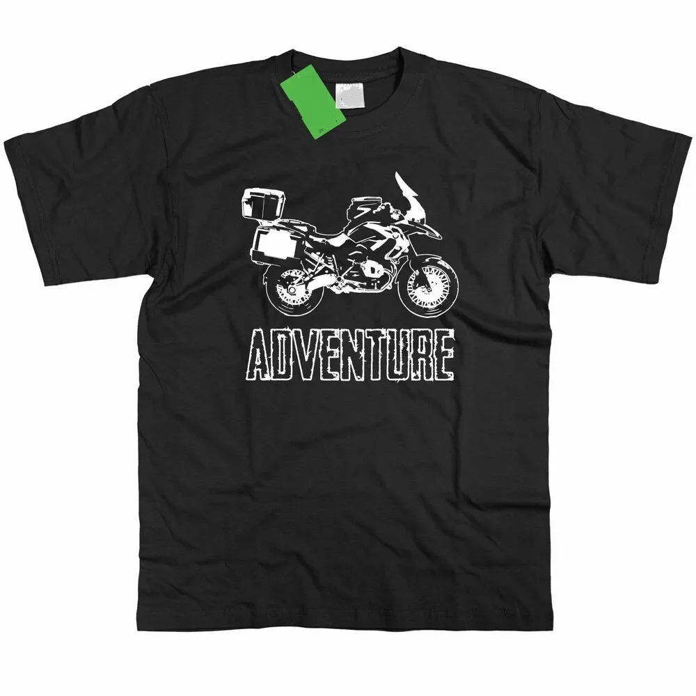 

GS1200 Adventure Motorcycles T-Shirt 100% Cotton O-Neck Summer Short Sleeve Casual Mens T-shirt Size S-3XL