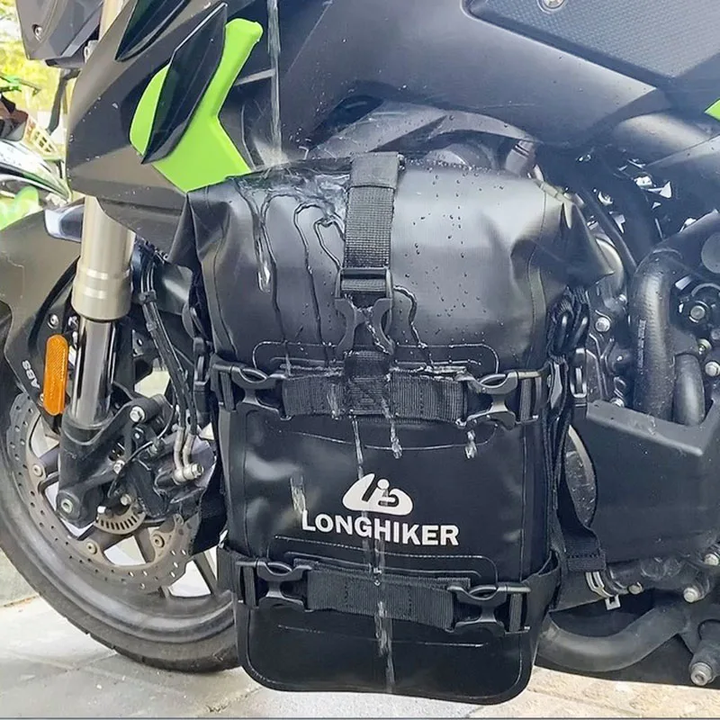 

LONGHIKER Motorcycle Bumper Bag Waterproof Tail Bag Multifunctional Riding Bags Wear-resistant Side Bag Can Be Single-shoulder