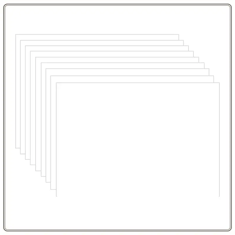

Reliable-12 Pieces Shrink Papers, Sanded Shrink Plastic Sheets, Shrink Films Papers For Kids, Creative DIY Crafts,School Arts,12
