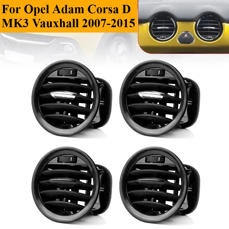 

Car Dashboard Air Conditioner Outlet A/C Air Vent For Opel Adam Corsa D MK3 Vauxhall 2007 2008 2009 2010-2015 13417363 2201099