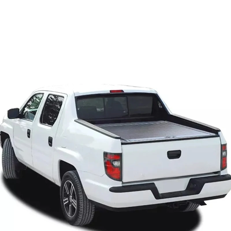 

Aluminum Alloy Pickup Truck Accessories Electric Manual Retractable Tonneau Cover Truck Bed Covers for Honda