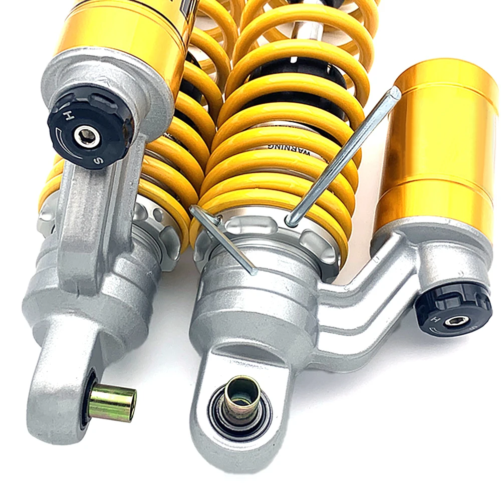 320-360 مللي متر قابل للتعديل التخميد دراجة نارية مانع الصدمات الخلفي لهوندا سوزوكي ياماها N/Xmax ايروكس RSZ PCX125/150 سكوتر ATV رباعية