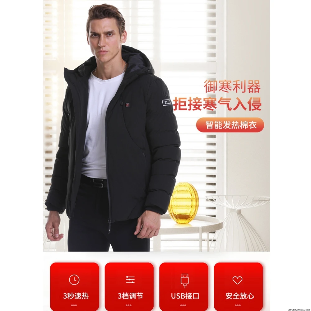 Giacca riscaldata Uomo Donna Giacca autoriscaldante elettrica USB Cappotto invernale Caccia calda Campeggio Escursionismo Abbigliamento da sci 13 zone di riscaldamento