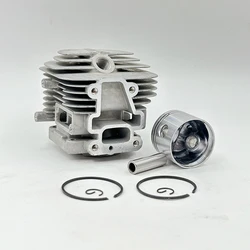 42.5mm Cylinder Piston Kit Fit For Kawasaki TJ45E TJ45 Garden Tools Brush Cutter Grass Trimmer Lawn Mower Engine Part 11005-2165