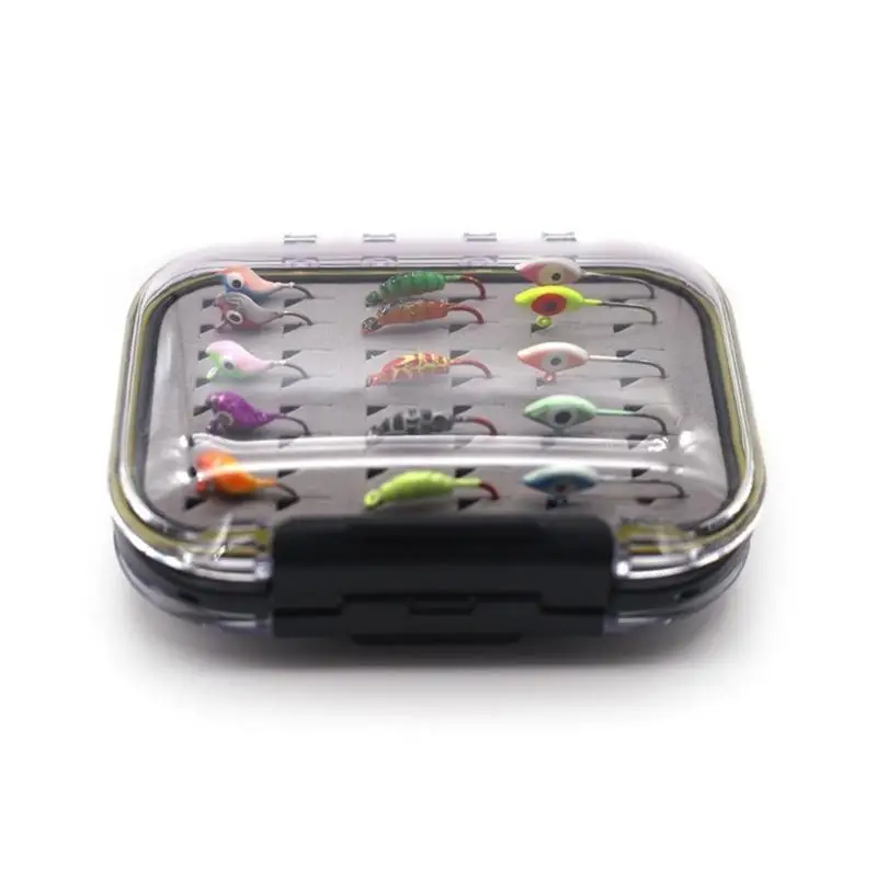 

652F Набор приманок для зимней рыбалки для ловли окуня, окуня, тонущих металлических отсадочных приманок с твердыми приманками