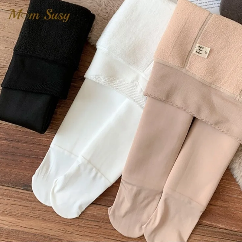 Baby Girl Warm Thick Pantyhose Fleece Inside Infant Toddler Teens Child Legging Sock Winter Kid Stockings Baby Clothes 1-12Y